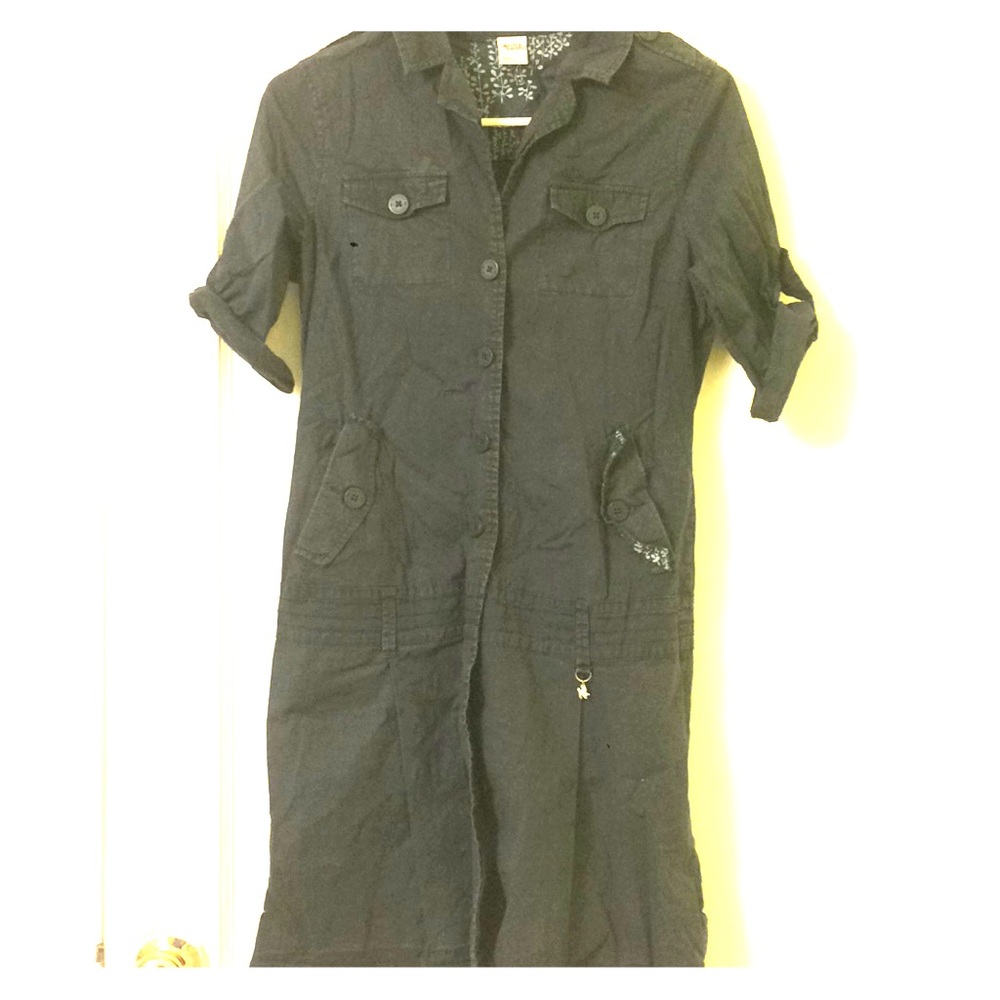 Gentle fawn size small blue cargo dress